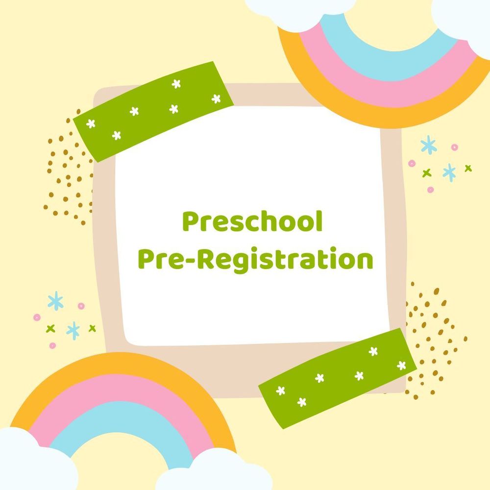 Preschool Pre-Registration